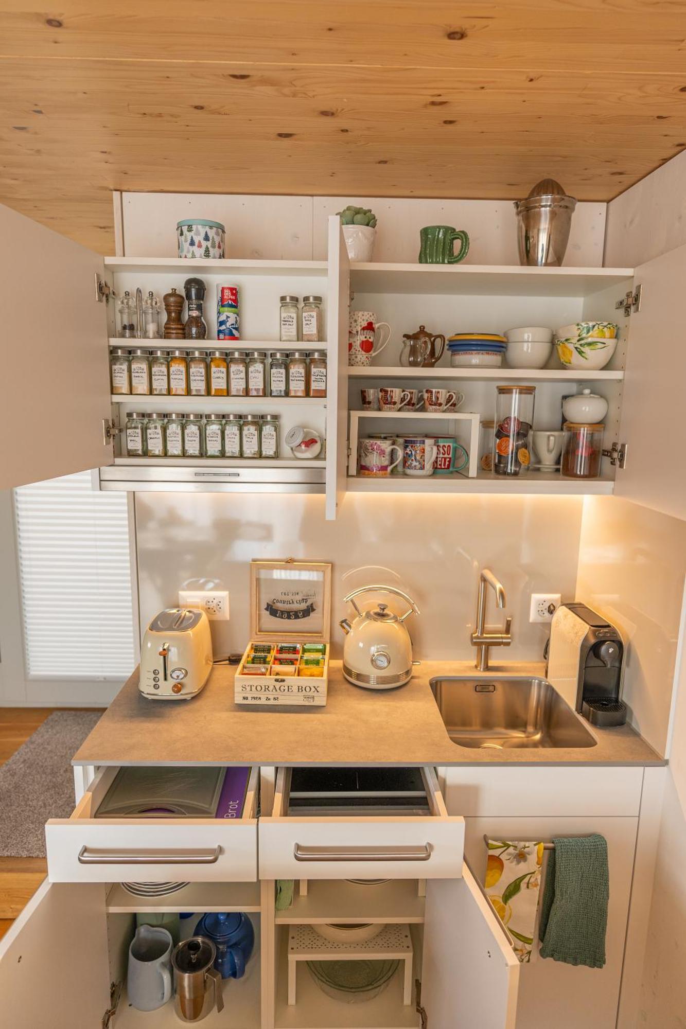 Tiny House Chez Claudine - Relaxen, Workspace, Naehe Thermen, Netflix, Free Parking & Wifi Brugg  Eksteriør bilde